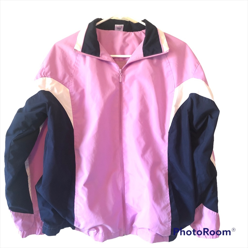 Awesome Purple and Blue Windbreaker by Cheetah